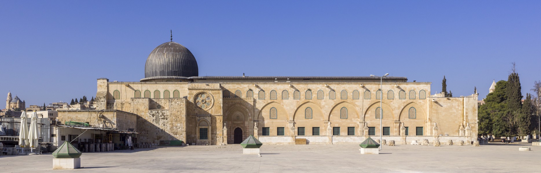 Israel-2013(2)-Jerusalem-Temple Mount-Al-Aqsa Mosque (east exposure)