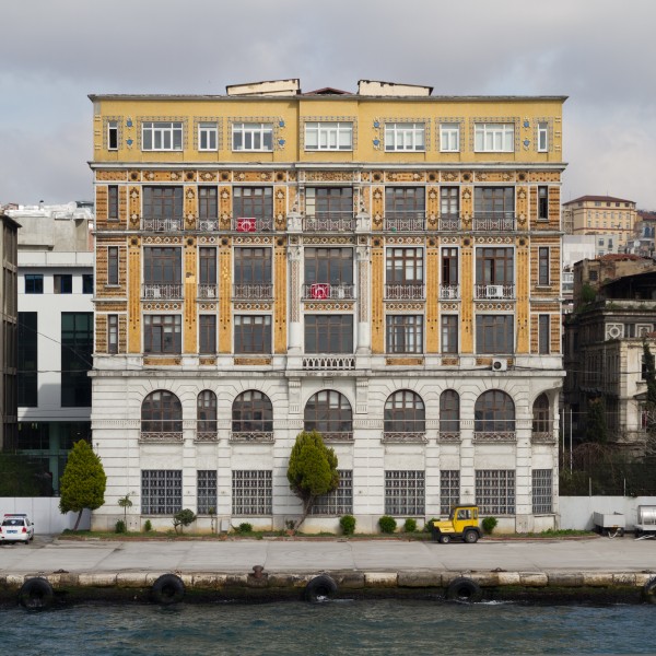 Istanbul - decorated house in Karaköy