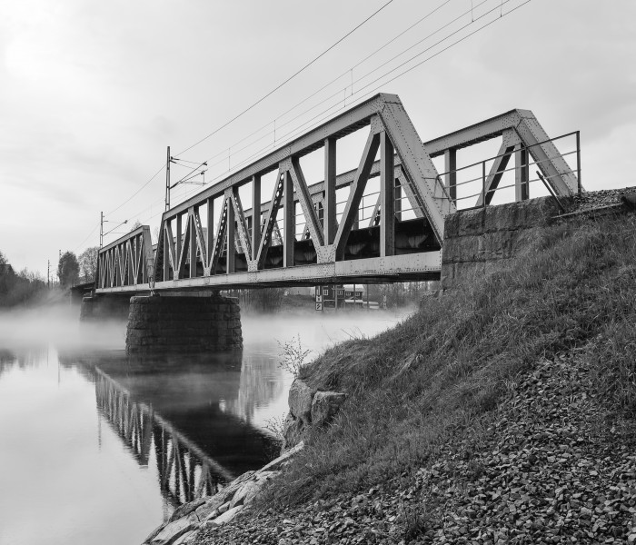 Järnvägsbro Leksand May 2018 03