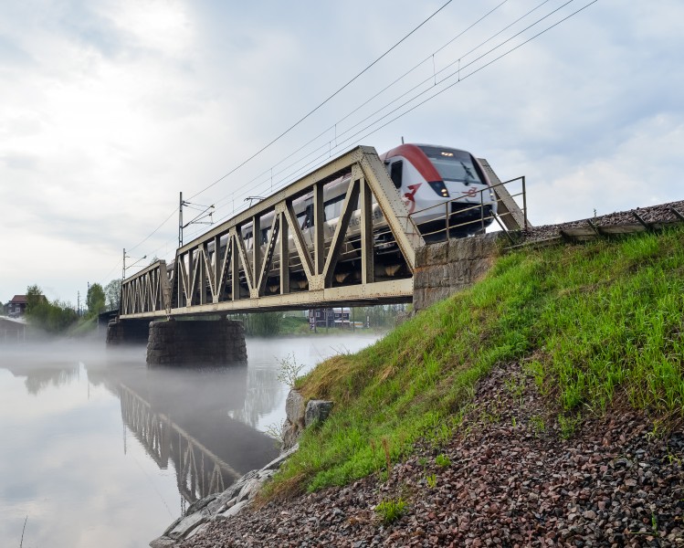 Järnvägsbro Leksand May 2018 04