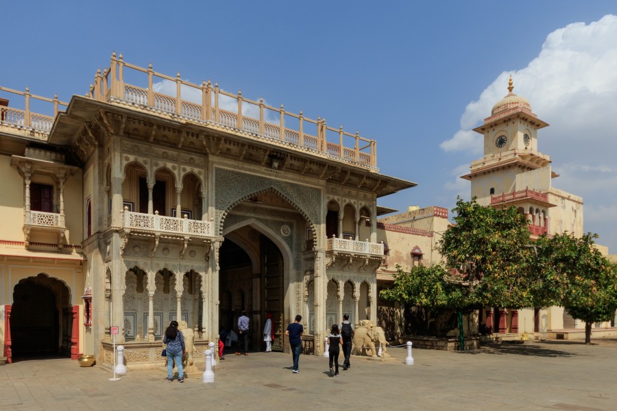 Jaipur 03-2016 23 City Palace complex