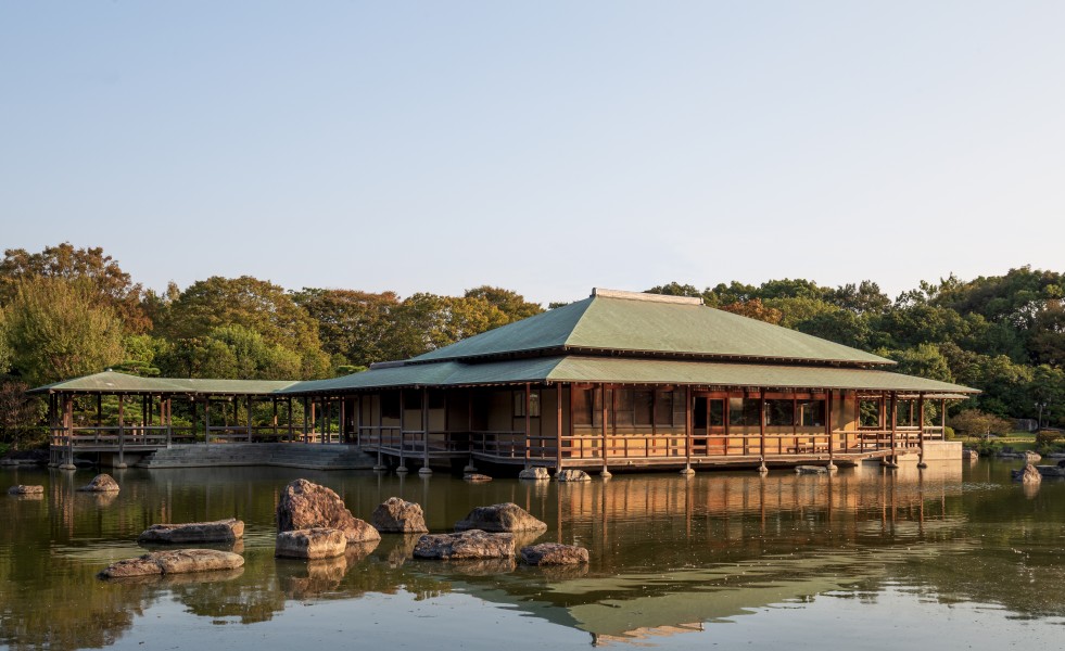 Japanese garden at Daisen Park in Sakai, October 2018 - 662 II