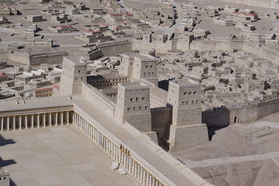 Jerusalem Modell BW 4