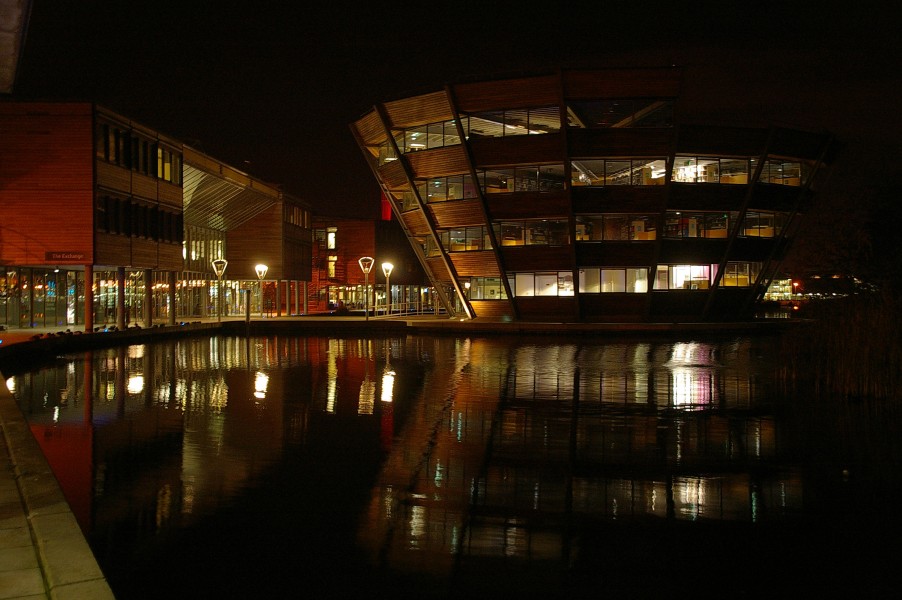 Jubilee Campus MMB 95 The Exchange and Djanogly LRC