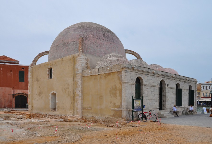 Küçük Hasan Pasha Mosque in Chania, Crete 003