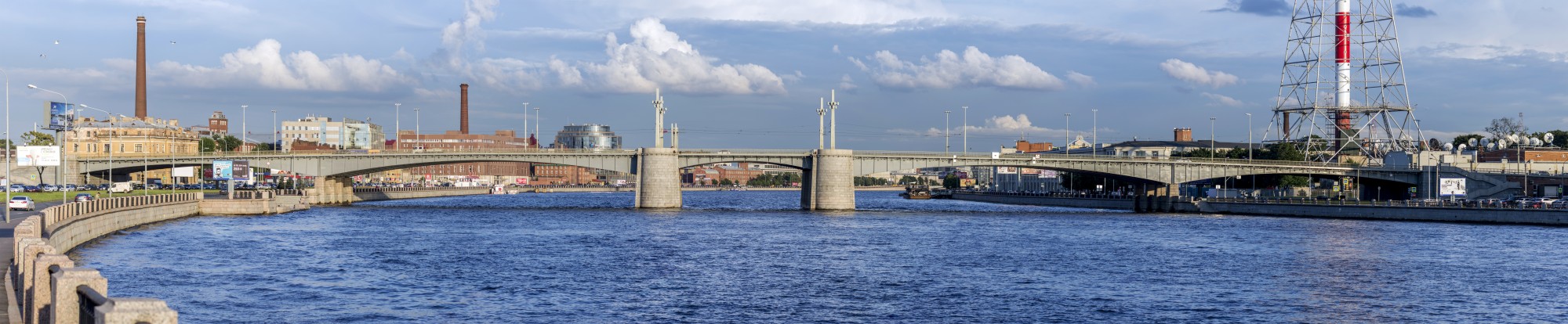 Kantemirovsky Bridge Panorama