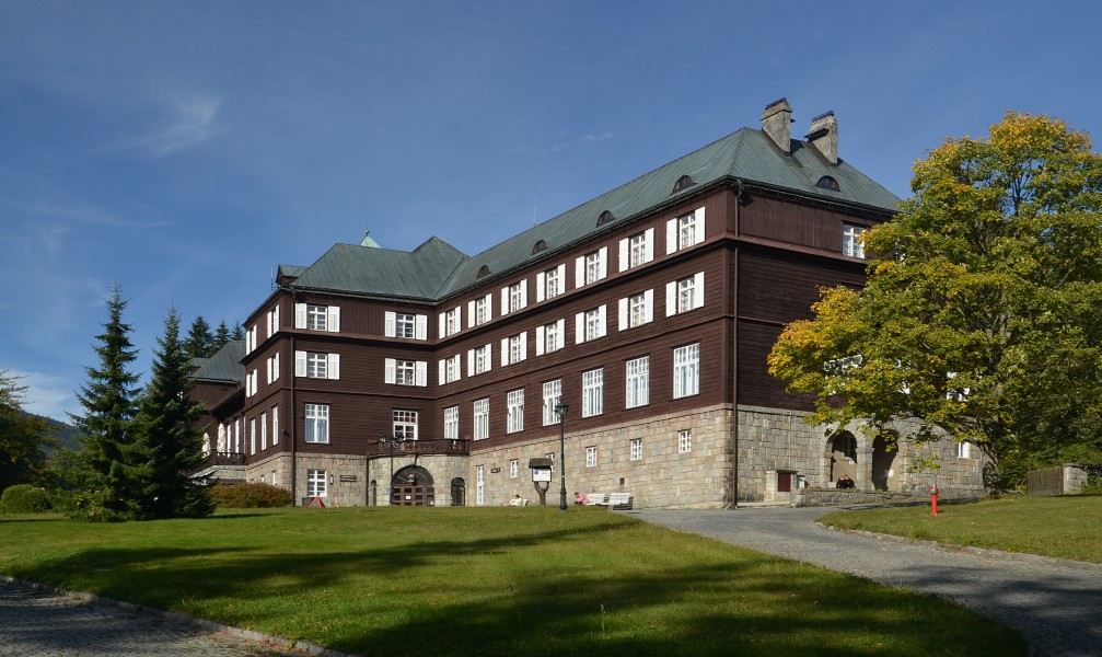 Karlova Studánka (Bad Karlsbrunn ) - hotel Libuše