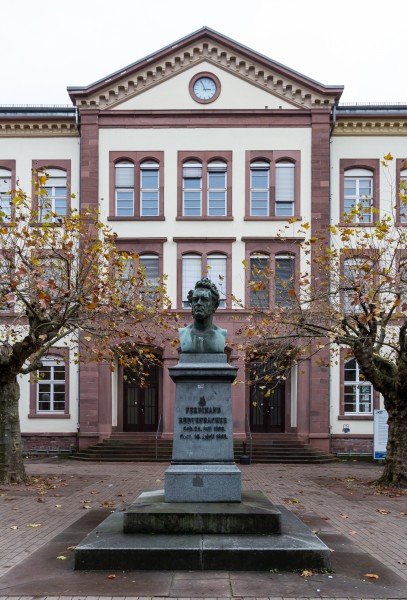 Karlsruhe, Skulptur -Ferdinand Redtenbacher- -- 2013 -- 5281