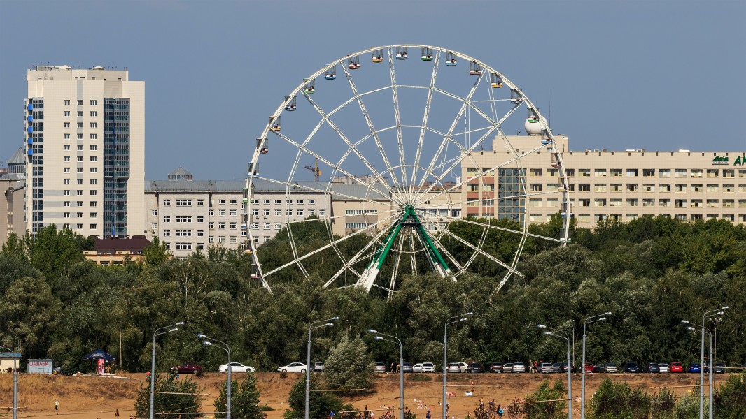 Kazan Kyrlay Park of Attractions remote view 08-2016