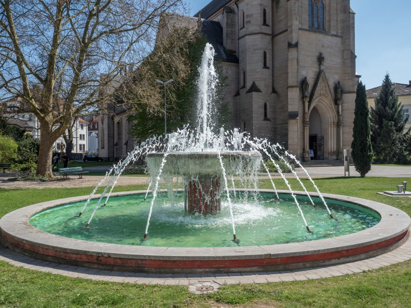 Kissingen Marienbrunnen 0417RM0510