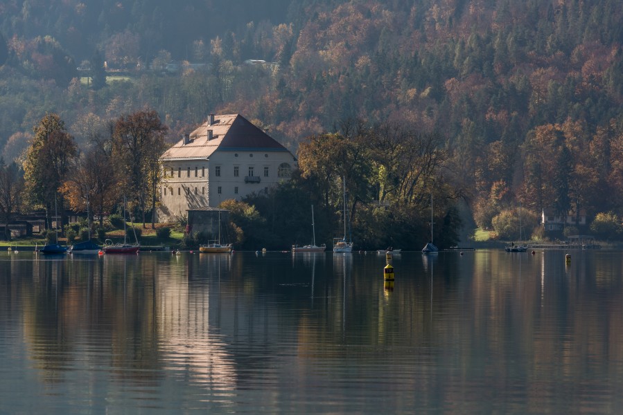 Klagenfurt Sankt Martin Lorettoweg 52 Schloss Maria Loretto Nord-Ansicht 20102017 1711