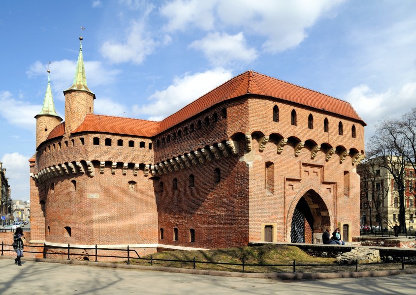 Krakau - Barbakan