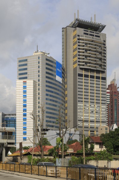 Kuala Lumpur Malaysia Menara-CELCOM-and-Menara-Marinara