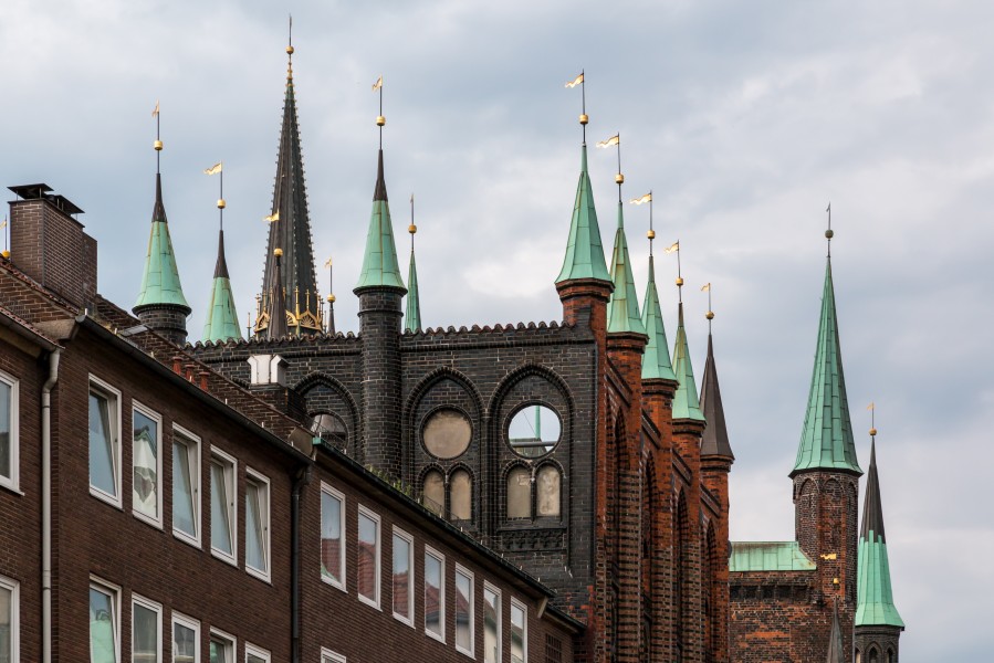 Lübeck, Rathaus -- 2017 -- 0361