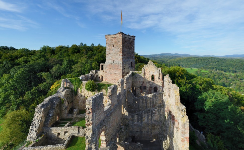 Lörrach - Burg Rötteln - Oberburg20