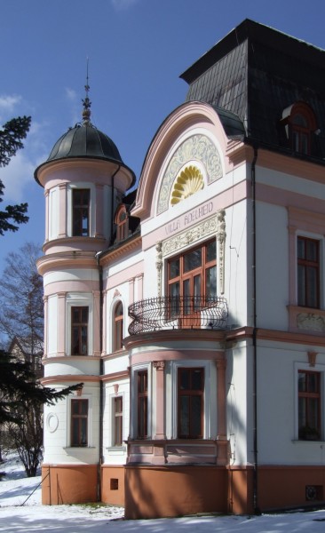 Lázně Jeseník (Bad Gräfenberg) - villa Adelheid