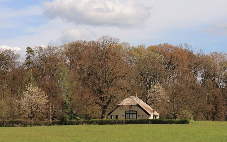Landhuis aan bosrand. Locatie, Kroondomein Het Loo