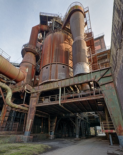 Landschaftspark-Duisburg-Nord-Stahlkonstruktion-Aussen