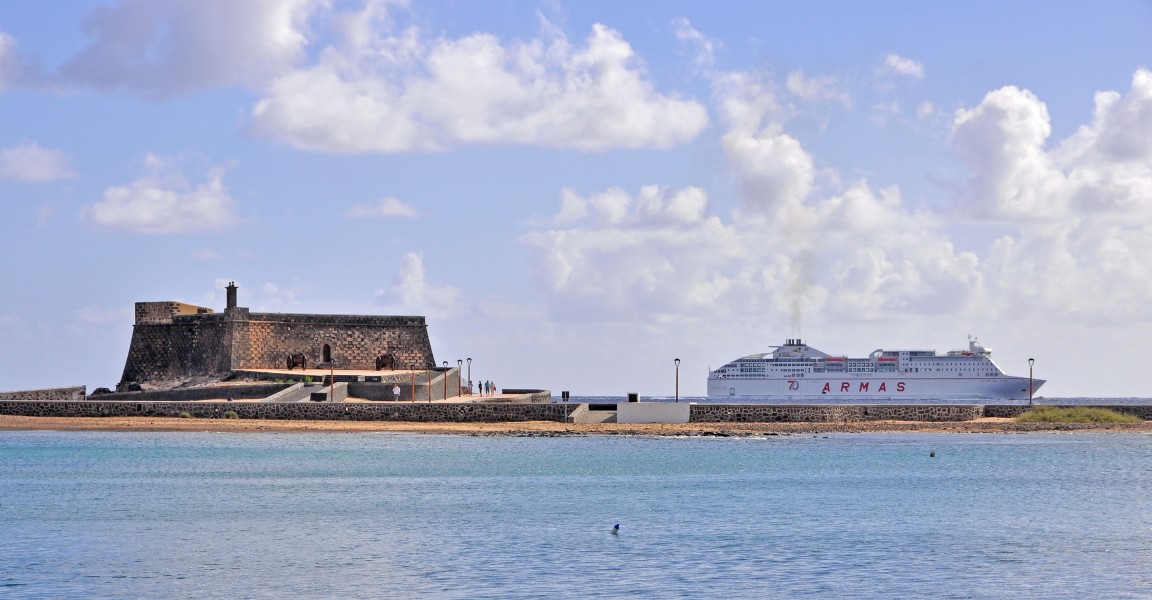 Lanzarote Arrecife Castillo de San Gabriel R02