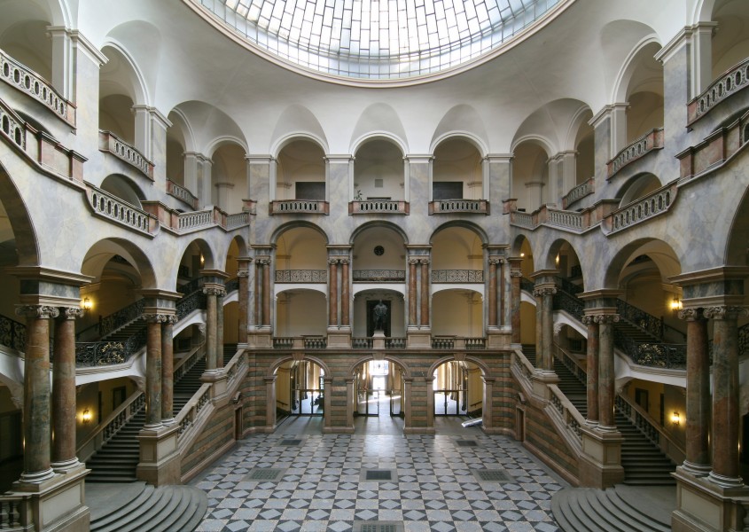 Lichthof Justizpalast Muenchen