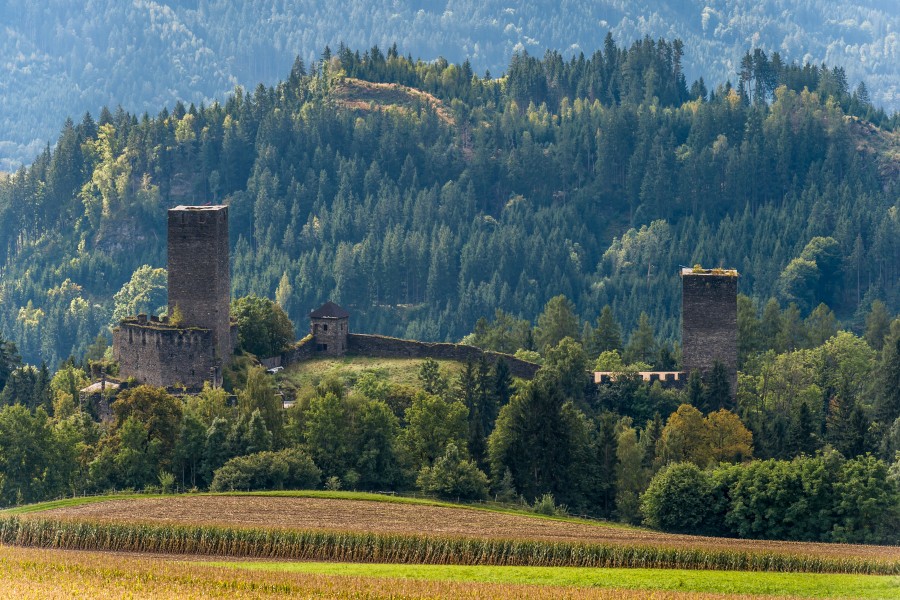 Liebenfels Hoch-Liebenfels Burgruine Nord-Ansicht 21092017 5572