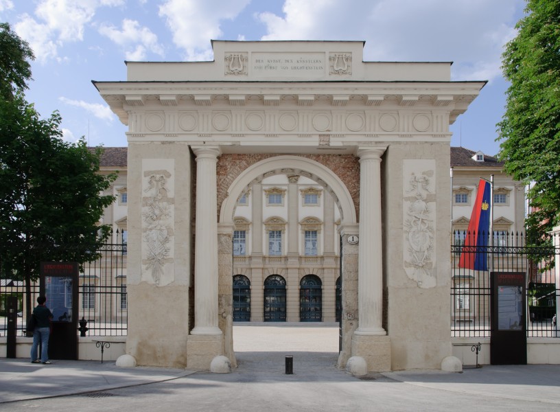 Liechtenstein Palace Gate - Vienna