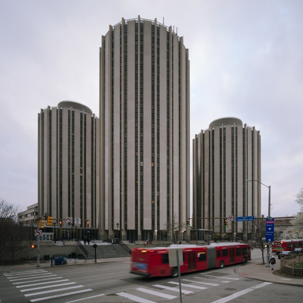Litchfield Towers in Pittsburgh in 2016