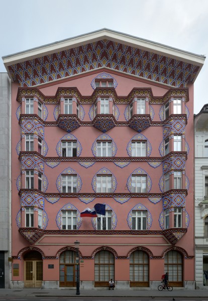 Ljubljana building of former Cooperative Bank