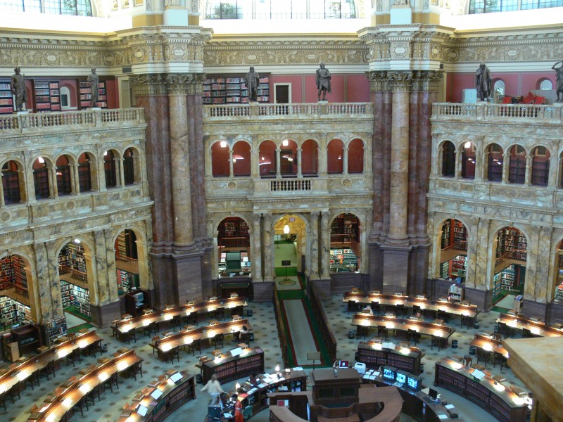 LoC Main Reading Room