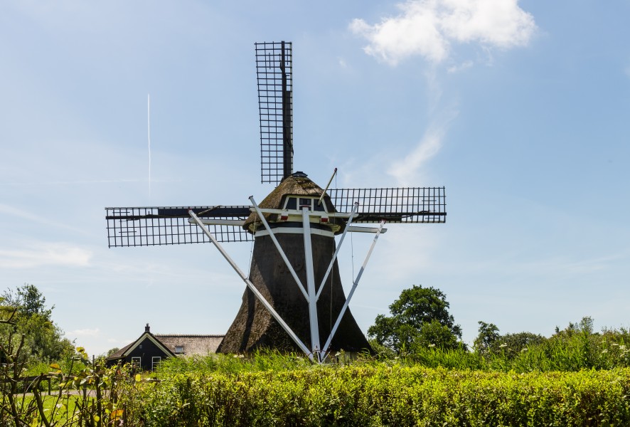 Locatie, Lendevallei. Trektocht door de vallei (Poldermolen ‘De Gooijer’) 01