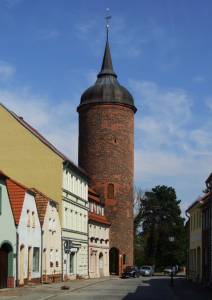 Luckau (Łukow) - Roter Turm