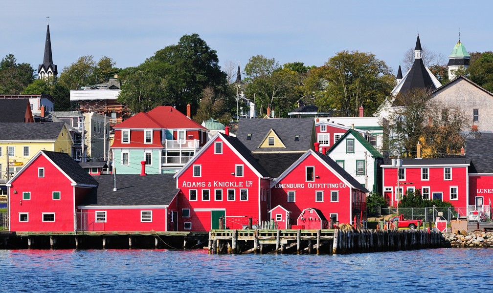 Lunenburg - NS - Lunenburg Hafen2