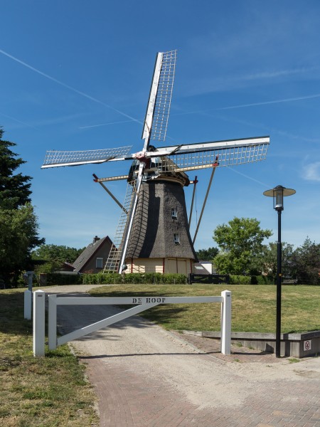 Lunteren, windkorenmolen de Hoop RM14481 foto1 2015-06-15 16.31