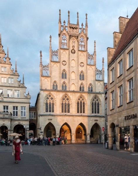 Münster, Historisches Rathaus -- 2014 -- 0284
