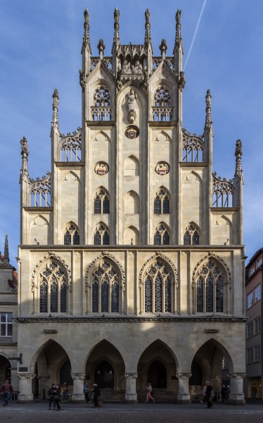 Münster, Historisches Rathaus -- 2014 -- 6855