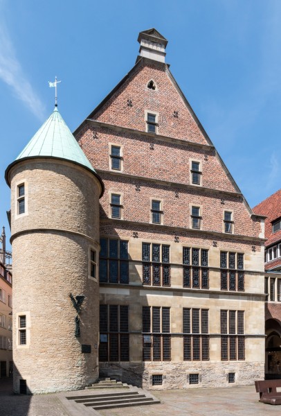 Münster, Historisches Rathaus -- 2016 -- 2455