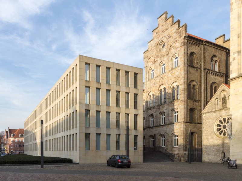 Münster, Liudgerhaus und Diözesanbibliothek -- 2014 -- 9