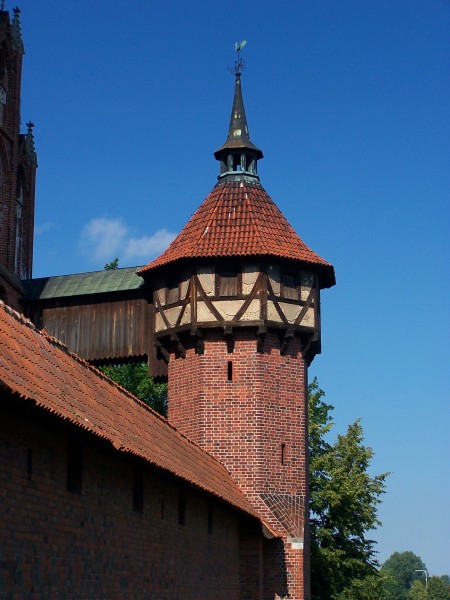 Malbork - Baszta Kurza Stopa