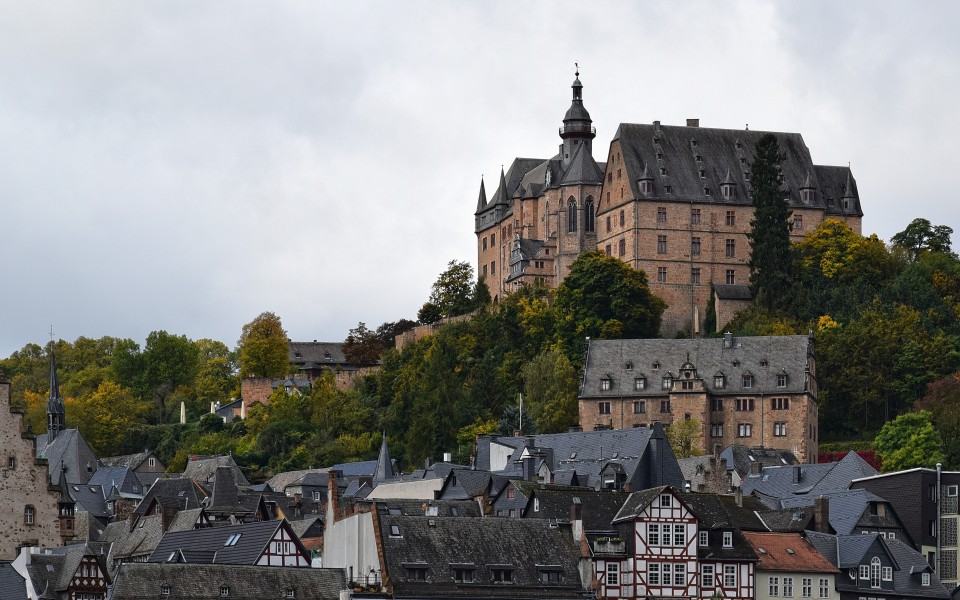 Marburger Schloss und ehemalige landgräfliche Kanzlei