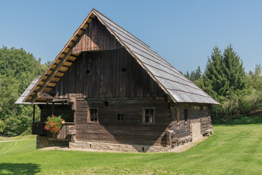 Maria Saal Freilichtmuseum Lavanttaler Haus SW-Ansicht 13092016 4211