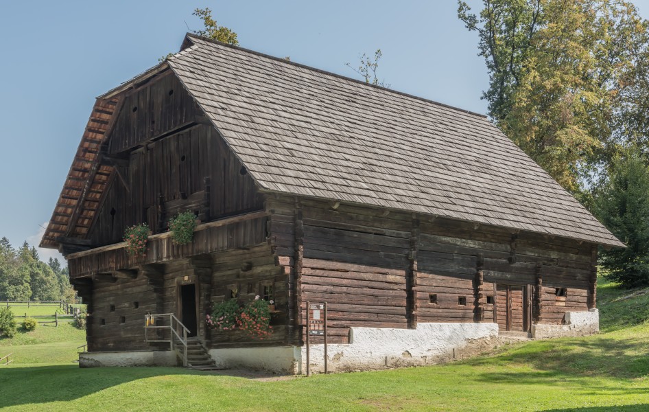 Maria Saal Freilichtmuseum Salzerhaus West-Ansicht 13092016 4205