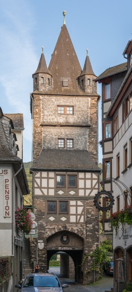 Marktturm, Bacharach, West view 20141002 1