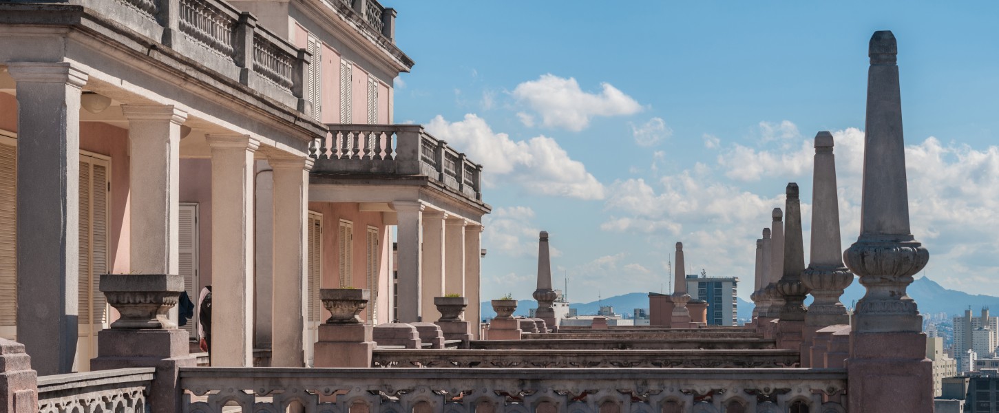 Martinelli building Terrace, São Paulo downtown, Brazil