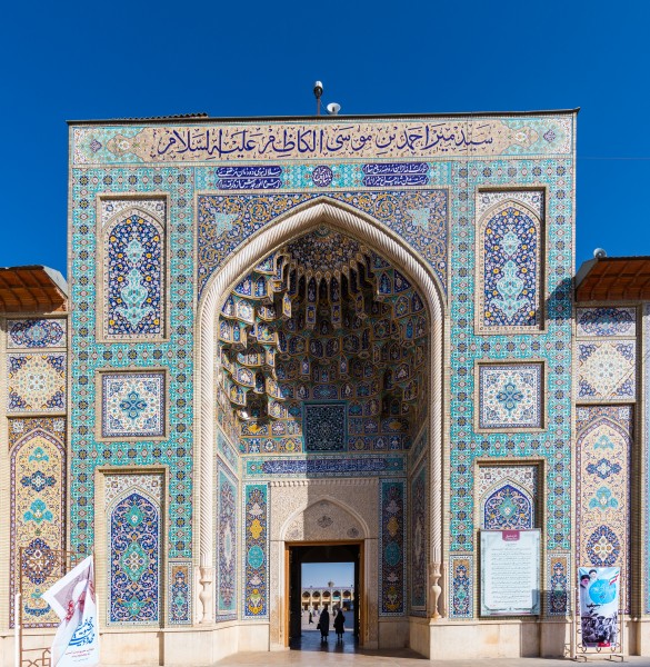 Mausoleo de Shah Cheragh, Shiraz, Irán, 2016-09-24, DD 30