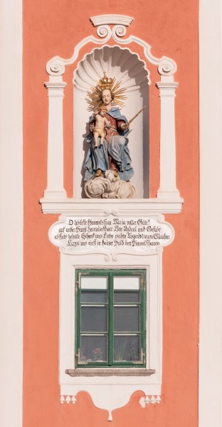 Mauthausen Heindlkai 9 Seyerhaus Madonna