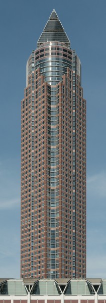 Messeturm, Frankfurt, South view 20170325 1
