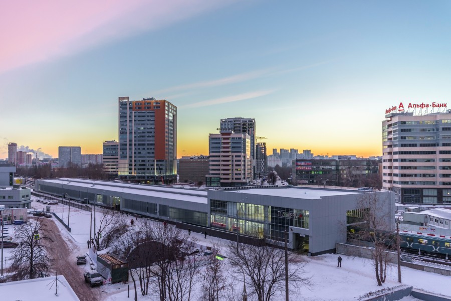 Metro MSK Line2 Technopark Station Building