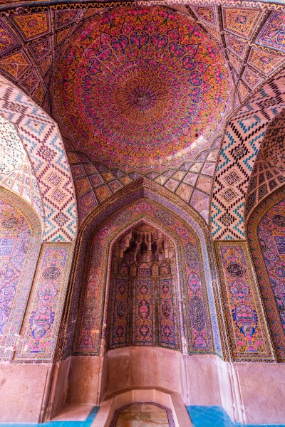 Mezquita de Nasirolmolk, Shiraz, Irán, 2016-09-24, DD 63-65 HDR