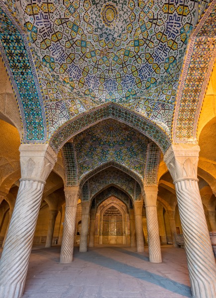 Mezquita de Vakil, Shiraz, Irán, 2016-09-24, DD 45-47 HDR