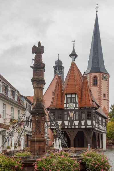 Michelstadt Germany Historisches-Rathaus-Michelstadt-01